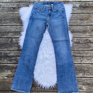 J Crew factory bootcut jeans 27